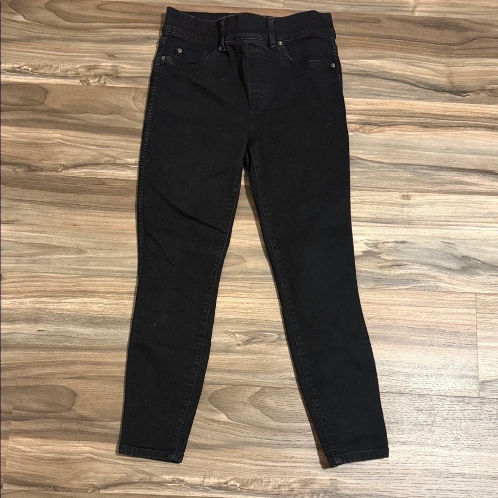 SPANX Jean-ish Ankle Leggings BLACK Skinny Jeans Jeggings Women’s Sz. Small